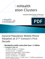 The 12 mHealth Application Clusters