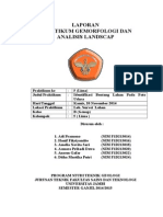 Geomorfologi Bentang Lahan