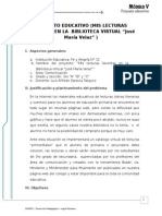 Esquema Proyecto Educativo