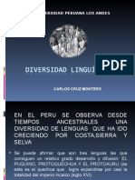 DIVERSIDAD LINGUÍSTICA