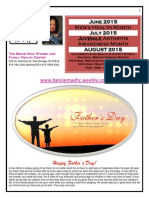 June July August 2015 Enewsletter
