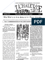 Liturgical Leaflet For An Active Participation in