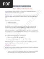 Download Active and Passive Voice Rules With Examples by Bhagya Raj SN278563258 doc pdf