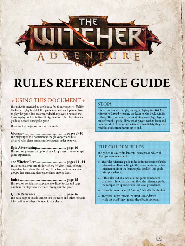 witcher 3 complete edition guide pdf download
