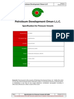 SP 2069 Specification For Pressure Vessels 1 PDF