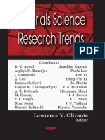 Materials Science Research Trends PDF