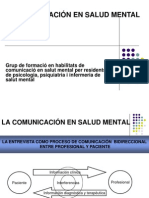 Comunicacion en Salud Mental PDF