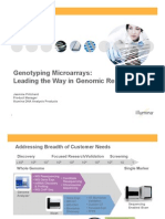 Genotyping Microarrays: Leading The Way To Genomic Research