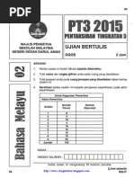 PT3 Kedah Bahasa Melayu PDF