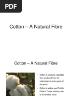Cotton - A Natural Fibre