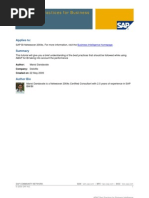 ABAP Best Practices for Business Intelligence
