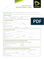 BSV Form