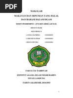 Papar Makanan Halal Dan Haram PDF