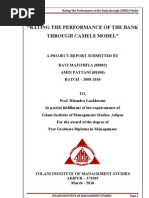 Download Final Project Report on CAMELS Model by amin pattani SN27864828 doc pdf