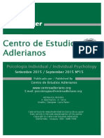 Newsletter Nº 15 Centro de Estudios Adlerianos