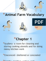 Animal Farm Vocab