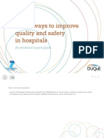 DUQuE Seven Ways To Improve Quality and Safety 2014 PDF