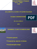 Diagnosticul Clinic in Ginecolog