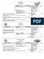 Indicadores y Contenidos 4º Periodo