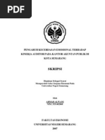 Download Pengaruh Kecerdasan Emosional Terhadap Kinerja Auditor Pada by Muhammad Nur SN27868095 doc pdf