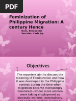 Feminization of Phil Migration