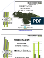 Encuesta  HERCON Estado de Excepcion 26 Agosto 2015