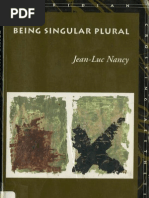 Jean-Luc Nancy Singular Plural