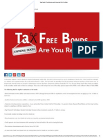 Tax Free Bonds