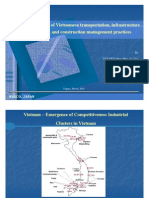 A snapshot of Vietnamese transportation, infrastructure system, and construction management practices