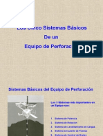 Los Cinco Sistemas Básicos de Un Equipo de Perforación