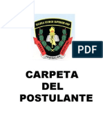 Carpeta de Postulante PNP 2015-1