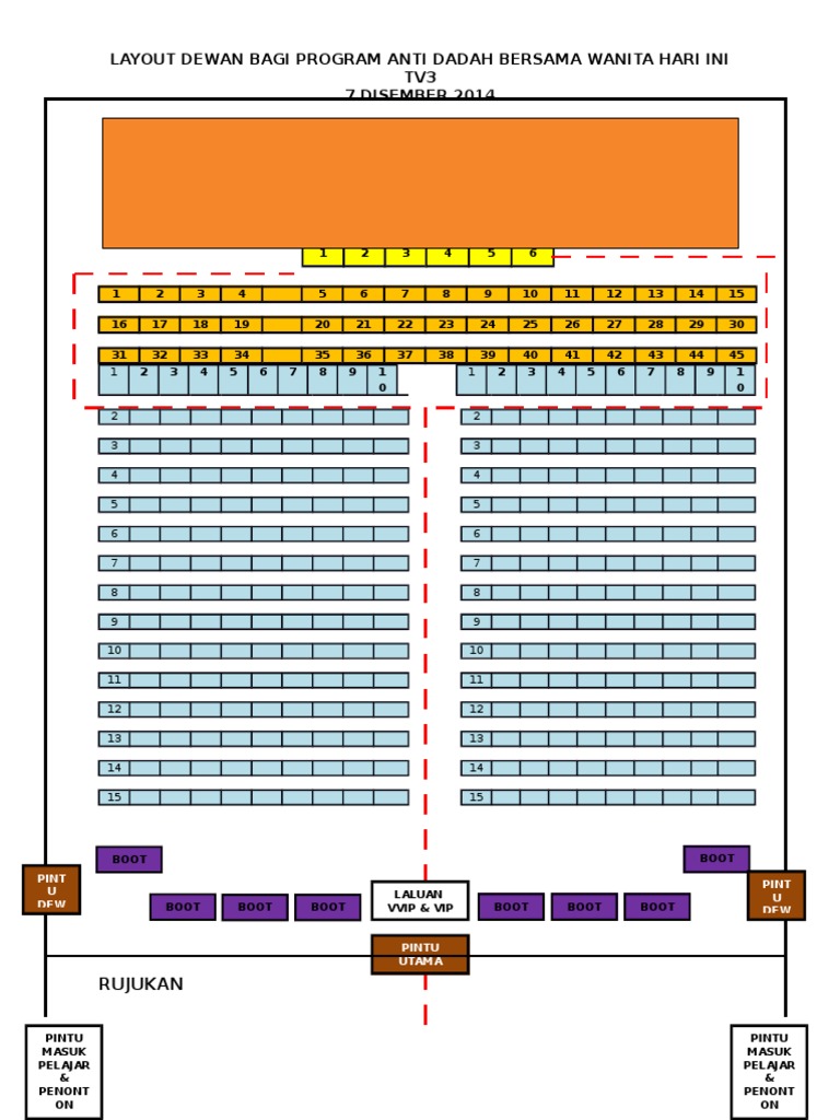 Layout Dewan | PDF