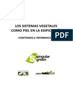 Contenido e Información - Los Sistemas Vegetales Como Piel de La Edificacion