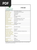 Terms and Conditions For Electronic Banking Services