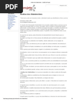 Análise Dos Stakeholders - Gestão de Projeto