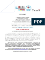 Invitation - Seminaire Du Pr. Dr. Mireille CYR