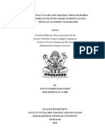 Thesis As Partial Fulfillment of The Requirements For The: Sarjana Pendidikan Degree in English Department