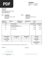 Download Quotation Template by xincube SN27878891 doc pdf