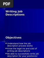 Download How to Write Job Descriptions by jimeetshh SN27879095 doc pdf