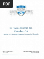 HUD'S final results from St. Francis audit