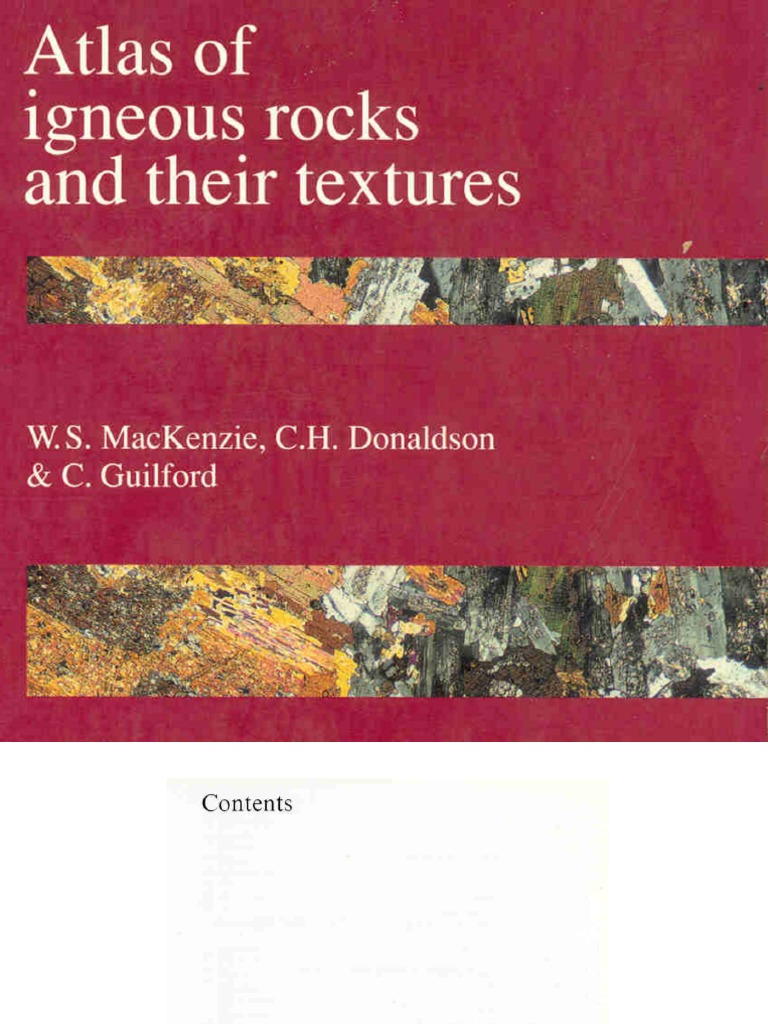 Atlas of Igneous Rocks and Their Textures MacKenzie，W. S. PDF) Atlas of igneous rocks and their textures - mackenzie et al