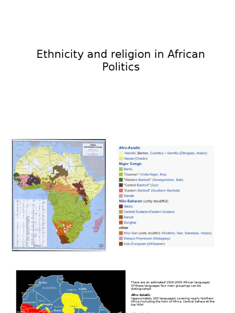 Ethnicity and Religion in African Politics | PDF