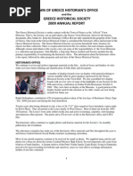 Download Greece Historical Society 2009 Annual Report by Greece Historical Society SN27880263 doc pdf