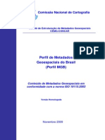 Perfil Metadados GeoEspaciais Brasil Final v1 Homologado