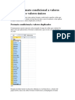 Aplicar Formato Condicional a Valores Duplicados o Valores Únicos