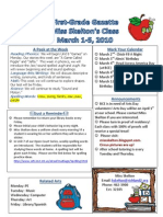 Newsletter March 1 2010