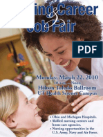 2010 Nursing Careers and Job Fair Poster