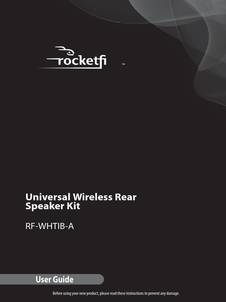 Rocketfish RFManual Ac Power Plugs And Sockets Loudspeaker Free