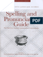 Spelling and Pronunciation Guide