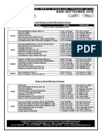 Jadual Pengajian YT SEPTEMBER 2015